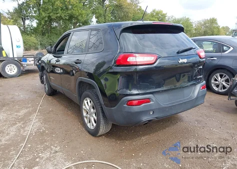 2015 Jeep Cherokee Sport from USA, damaged, VIN 1C4PJLAB0FW566100